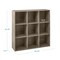 Best Choice Products 9-Cube Bookshelf, 13.5in Display Storage System, Organizer w/ Removable Back Panels